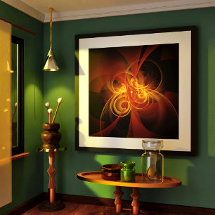 Poster Manhã, Abstrato Magia