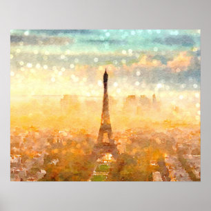 Pôster Manhã adiantada de Paris