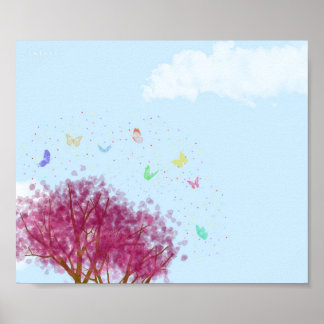 Pôster Manhã da Borboleta