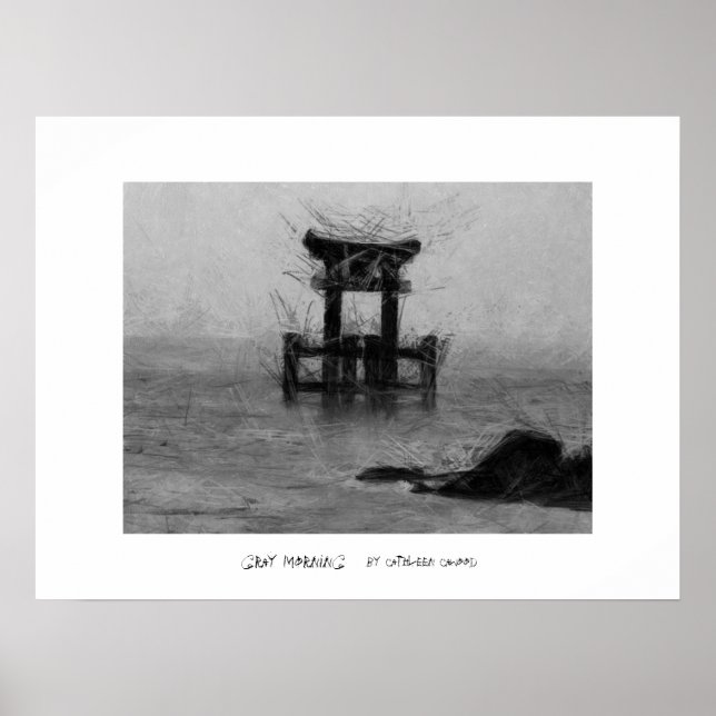 Poster Manhã da cinza (Frente)