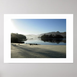 Pôster Manhã de dezembro em Derwentwater