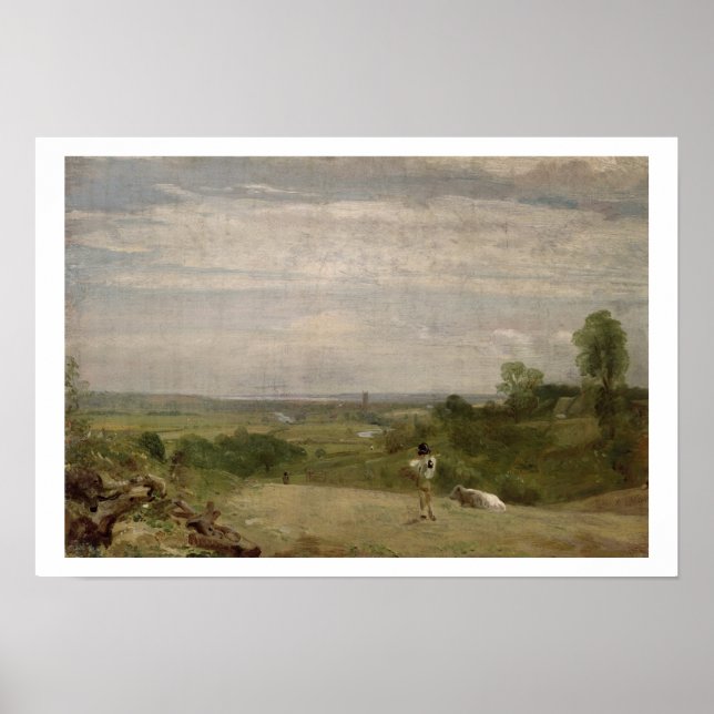 Pôster Manhã de Verão: Dedham de Langham (Frente)