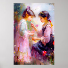 Poster Manhã em um Jardim