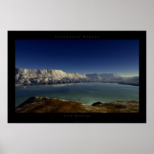 Pôster manhã fria (Frente)