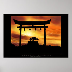 Pôster Manhã Japonesa