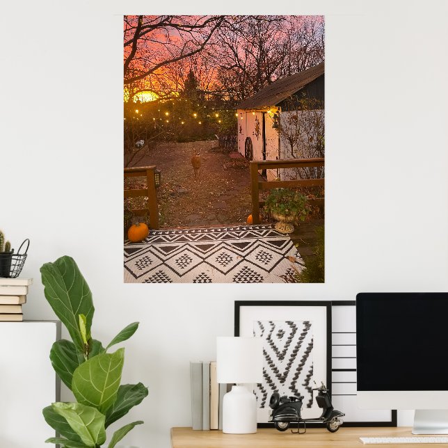 Poster Manhã Mágica (Escritório em casa)