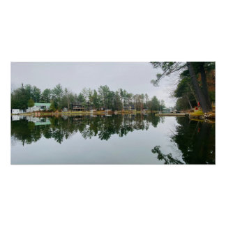 Pôster Manhã no Lago Espelho