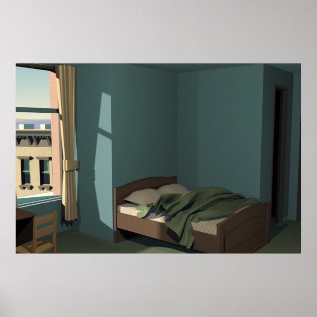 Poster Manhã numa cidade (Frente)