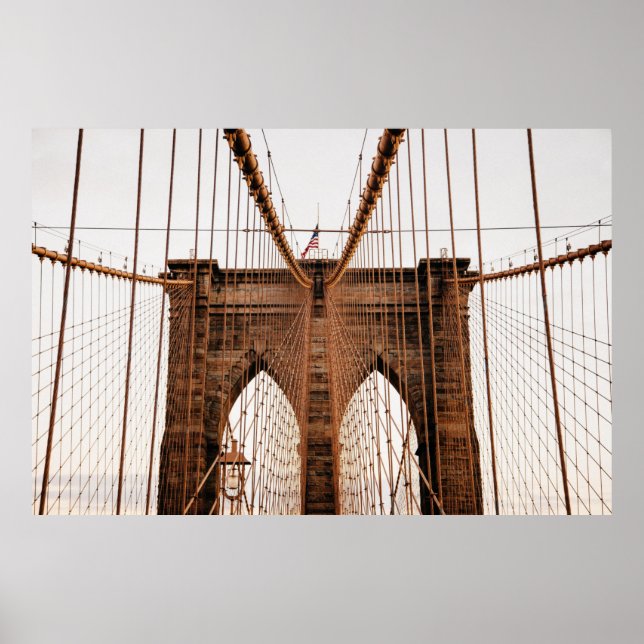POSTER MANHATTAN BRIDGE NEW YORK (Frente)