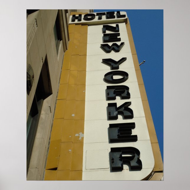 Poster Manhattan Building Art Deco (Frente)