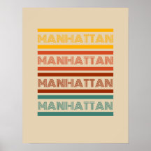 Manhattan Nova Iorque, Design Retro