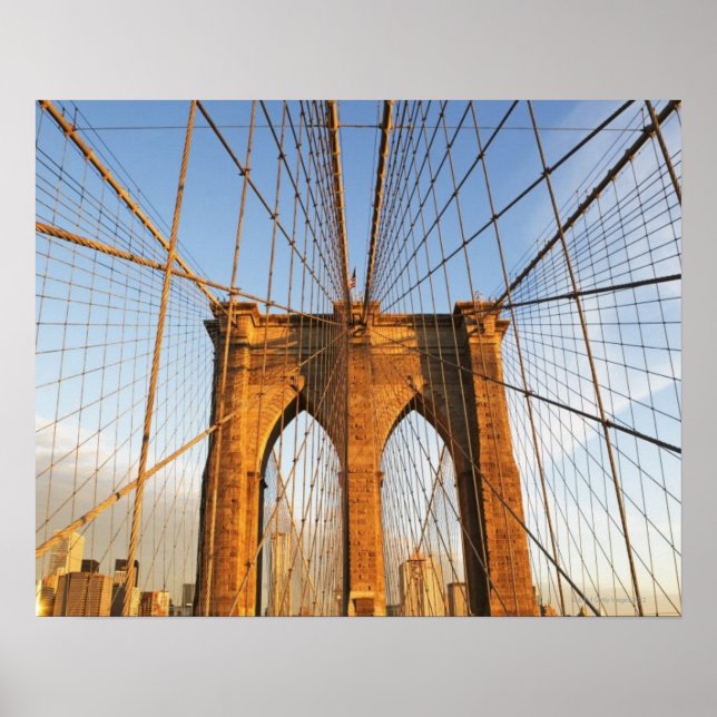 Pôster Manhattan Skyline (Frente)