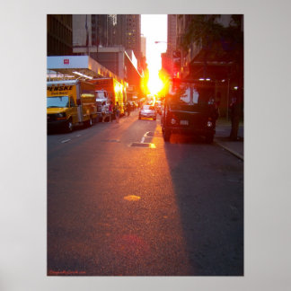 Pôster Manhattanhenge