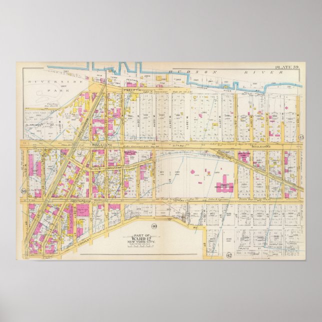 Poster Manhatten, Nova Iorque 6 (Frente)