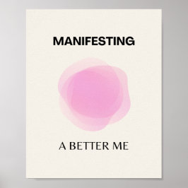 Poster Manifestação, Manifestação, Espiritual Positivo
