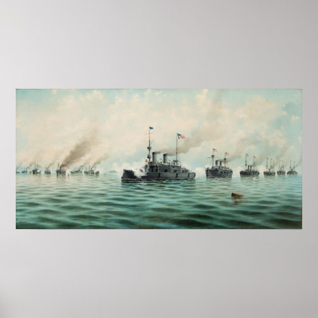 Poster Manila Bay: "Você Pode Disparar Quando Estiver Pro (Frente)