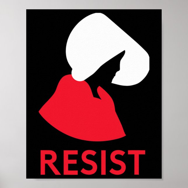 Poster Manipuladora resiste protesto feminista (Frente)