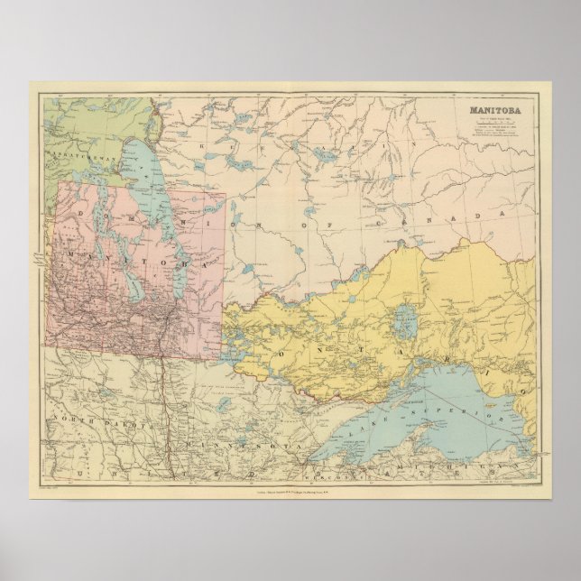 Pôster Manitoba (Frente)