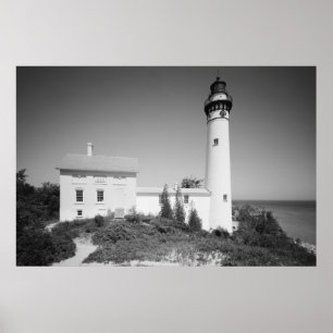 Pôster Manitou Island Lighthouse