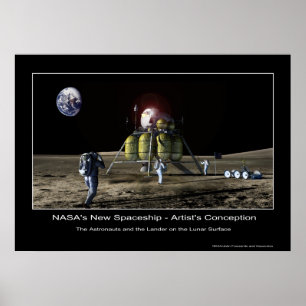 Poster MannedMarsMission-133827main_lander