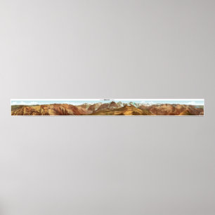 Pôster MANNLICHEN Swiss Alps 360° Panorama