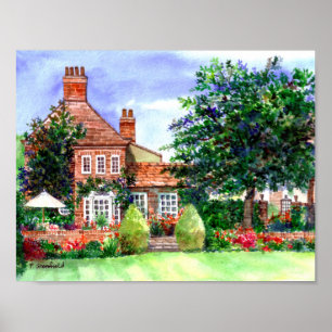 Poster Manor House York de Farida Greenfield