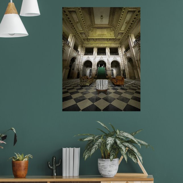 Poster Mansão Abandonada (Sala de Estar 1)