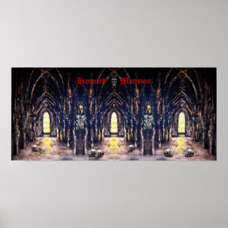 Pôster Mansão assombrada