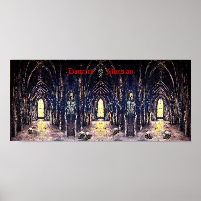 Pôster Mansão assombrada (Frente)