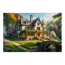 Mansão do momento perfeito capturado