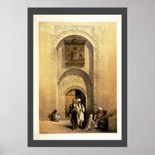 Poster Mansão moderna do Cairo, árabe, Roberts/Haghe Art