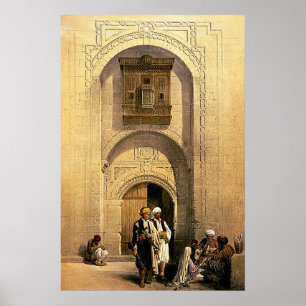 Poster Mansão moderna do Cairo, árabe, Roberts/Haghe Art