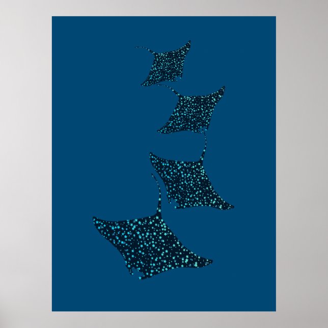 Poster Manta Rays (Frente)
