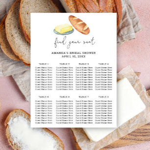 Poster Manteiga d'água Juntas de Bridal - Gráfico de Asse