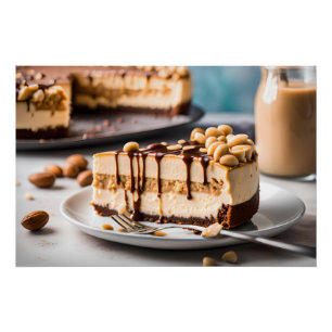 Pôster Manteiga de amendoim Cheesecake