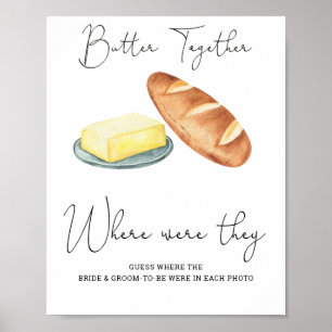 Poster manteiga junto com chá de panela. Onde Estavam