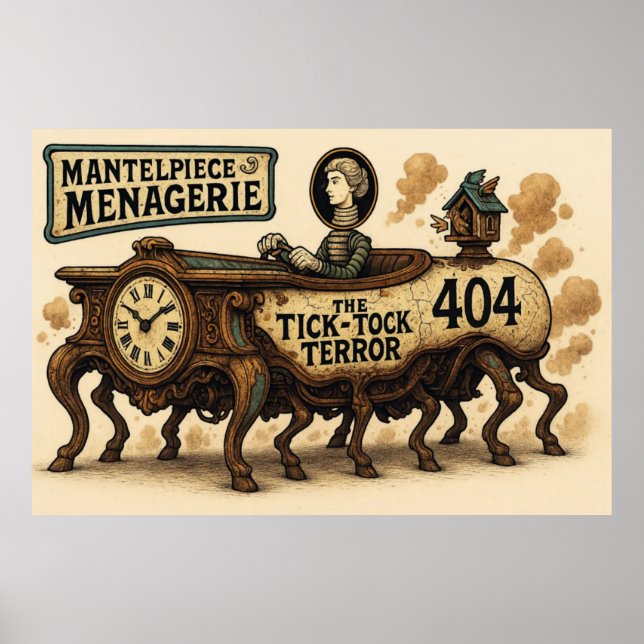 Poster Mantena Menagerie (O Terror De Tique) (Frente)