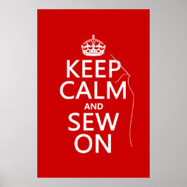 Pôster Mantenha a calma e o modo de mastigar ativado (tod