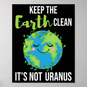 Poster Mantenha A Terra Limpa - Proteção Ambiental Ea