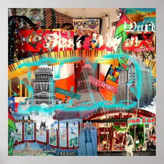 Pôster Mantenha Austin estranho