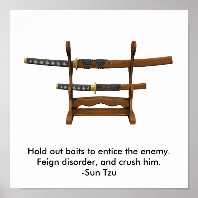 Pôster Mantenha iscos para atrair o inimigo (Frente)