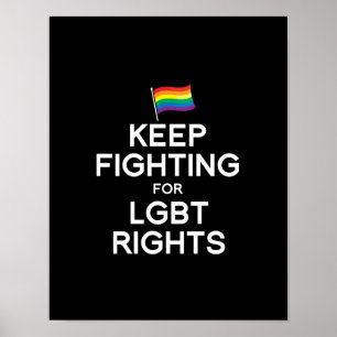 POSTER MANTENHA LUTAR POR DIREITOS DE LGBT