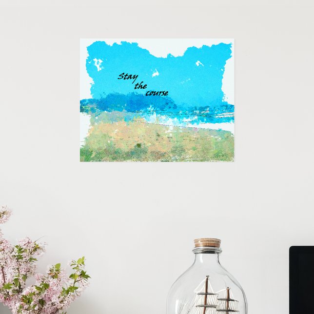 Poster Mantenha O Curso (Criador carregado)