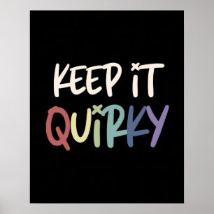 Poster Mantenha-O Esquisito