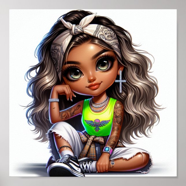 Poster Mantenha ou design seu (Frente)