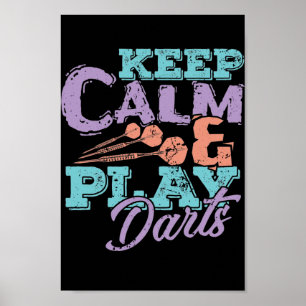 Poster Mantenha-se calmo e divirta-se