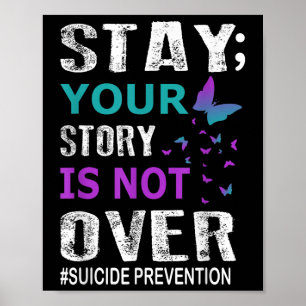 Poster Mantenha Sua História Não Está Sobre A Prevenção A