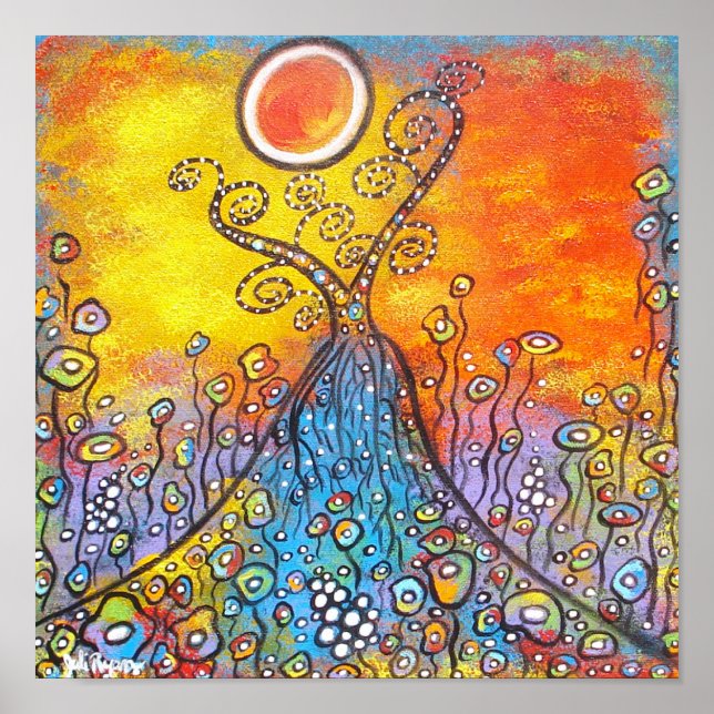 Pôster Manter A Felicidade (Frente)