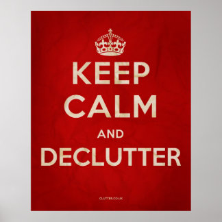 poster 'Manter calma e desiludir'
