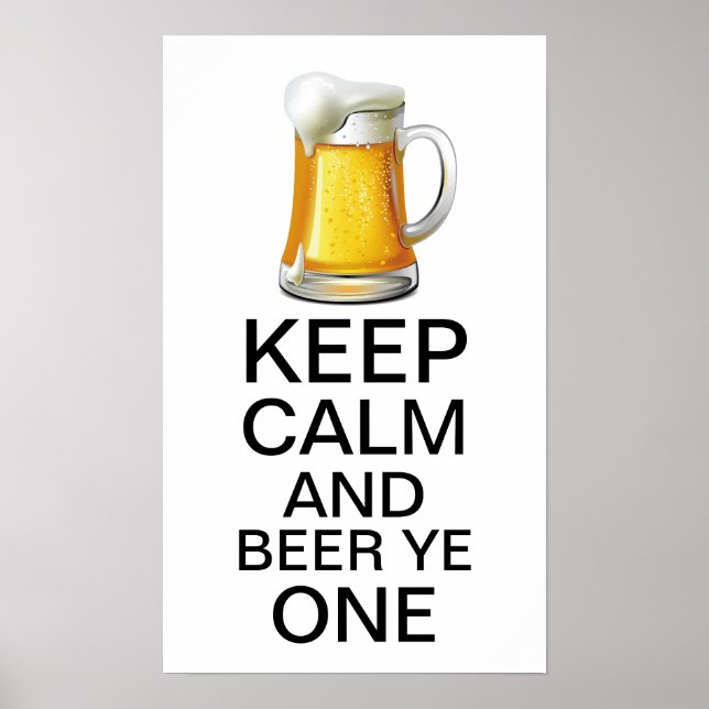 Pôster Manter Calmo por SRF (Frente)